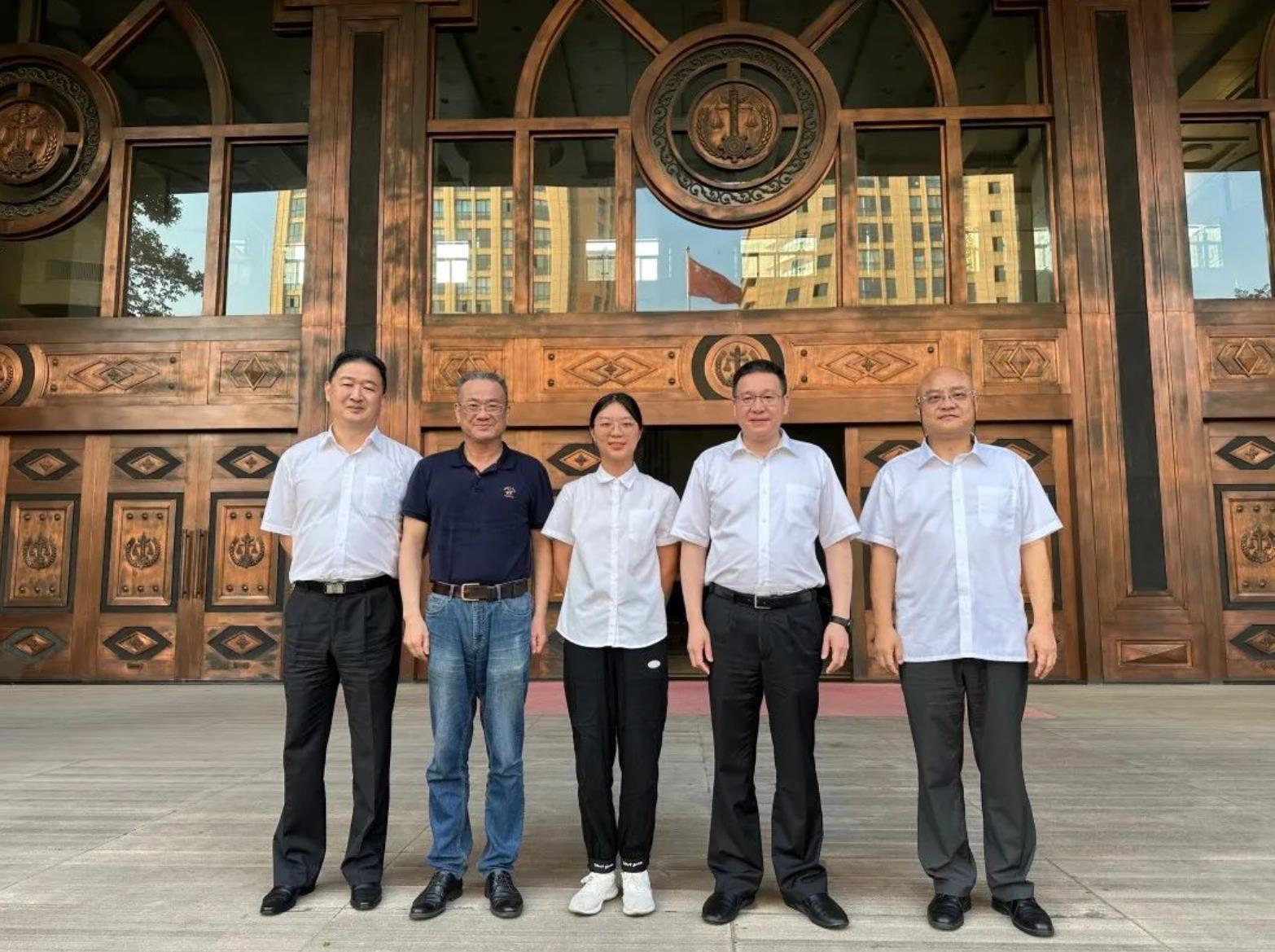 开云kaiyun官网一行赴金华市中级人民法院探望、指导学生实习实践工作_fororder_微信截图_20230712221642